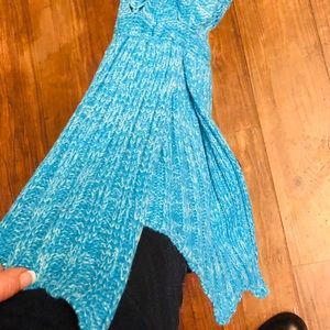 Mermaid wrap cozy blanket New